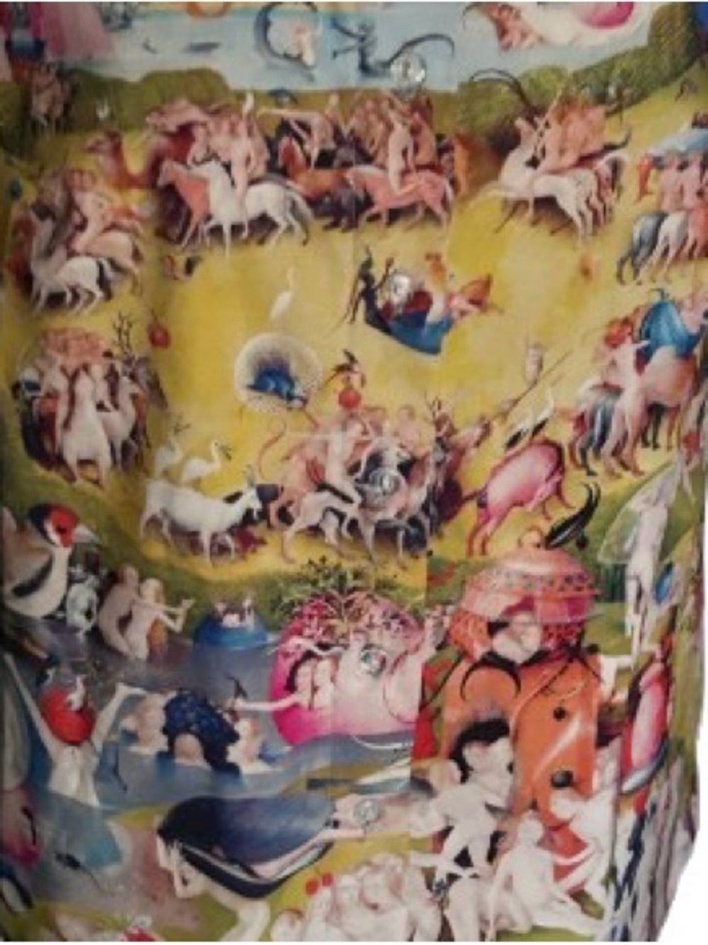 INCREDIBLE The Garden of Earthly Delights Blackmilk Top Art Boho Avant- Garde - Picture 9 of 16